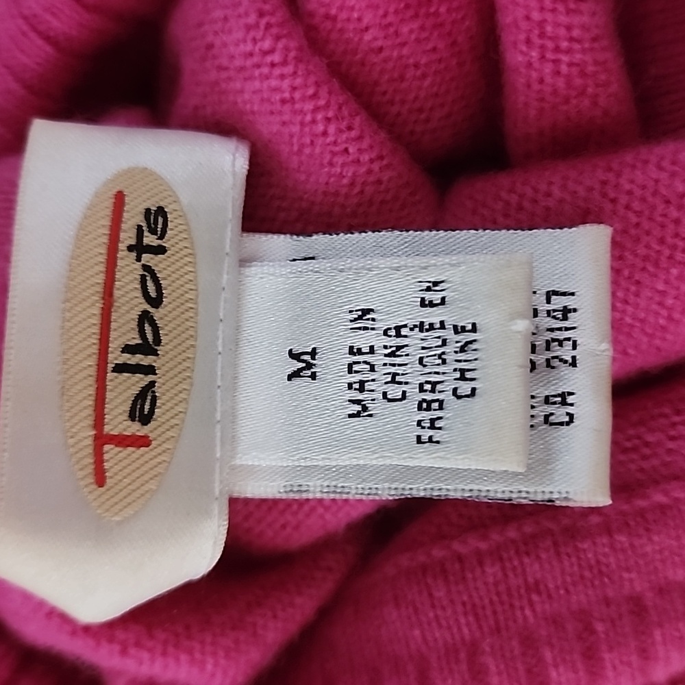 Talbots 100 per cent cashmere turtleneck sweater. Long sleeve, very soft. Medium